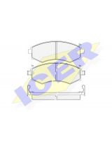 ICER 181267 Колодки дисковые