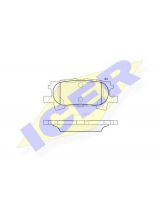 ICER 181751 Колодки дисковые задние