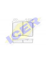 ICER 181158 Колодки дисковые передние