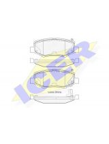 ICER 181909 Колодки дисковые