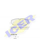 ICER 181660-700 Колодки дисковые
