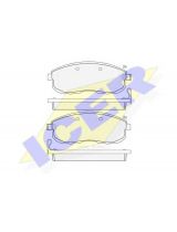 ICER 181882 Колодки дисковые