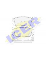 ICER 181745 Колодки дисковые