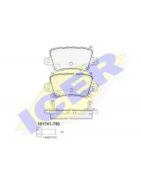 ICER 181741-706 Колодки дисковые