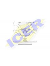 ICER 180422 Колодки дисковые