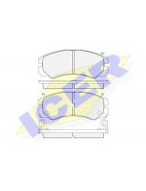 ICER 140990 Колодки дисковые