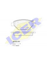 ICER 181572-701 Колодки дисковые