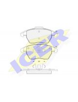 ICER 181637 Колодки дисковые