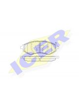 ICER 181566 Колодки дисковые
