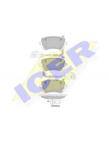 ICER 181674 Колодки дисковые