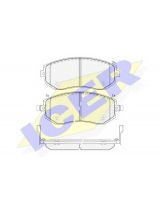 ICER 181717 Колодки дисковые передние