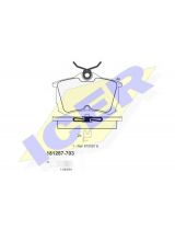 ICER 181287-703 Колодки дисковые