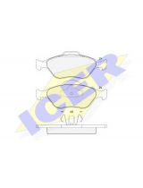 ICER 181343 Колодки дисковые передние