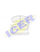 ICER 181521 Колодки дисковые