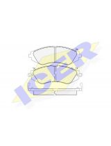 ICER 181263 Колодки дисковые