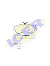 ICER 140880-700 Колодки дисковые