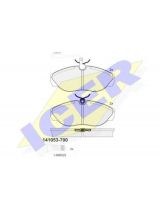 ICER 141053-700 Колодки дисковые