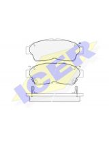 ICER 181005 Колодки дисковые