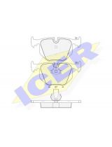 ICER 181549 Колодки дисковые