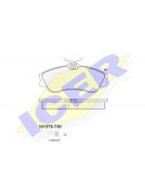 ICER 181570-700 Колодки дисковые передние