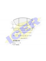 ICER 181406-701 Колодки дисковые передние