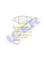 ICER 181419-701 Колодки дисковые передние