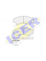 ICER 141522 Колодки дисковые