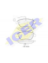 ICER 181444-203 Колодки дисковые передние