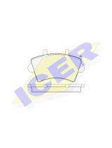 ICER 141442 Колодки дисковые передние