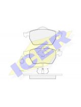 ICER 180808 Колодки дисковые передние