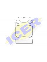 ICER 180692 Колодки дисковые