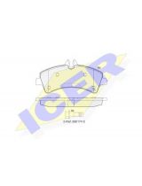 ICER 141849 Колодки дисковые задние