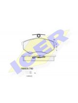 ICER 180835-700 Колодки дисковые