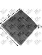JS Asakashi AC0109C Фильтр салонный угольный