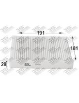 JS Asakashi AC109J Фильтр салонный