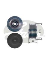 GATES OAP7119 Шкив генератора