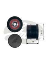 GATES OAP7134 Шкив генератора