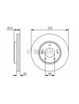 BOSCH 0 986 479 S00 Тормозной диск передний