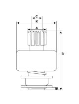 CARGO 239909 Бендикс стартера