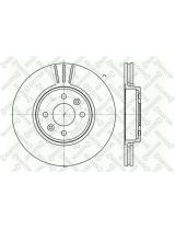 Stellox 6020-3919V-SX Тормозной диск передний