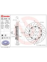 BREMBO 09.A187.13 Тормозной диск передний