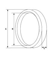 CARGO 140843 Втулка стартера/генератора 19.00x22.30x6.30