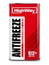 Антифриз HighWay 10004 ANTIFREEZE LONG LIFE G12+ красный -40°C 5кг
