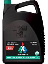 Антифриз X-FREEZE 430206071 GREEN зеленый -40°С 10кг 8,9л
