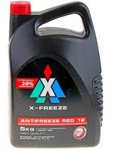 Антифриз X-FREEZE 430206074 RED красный -40°С 5кг 4,4л