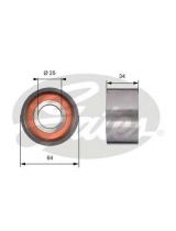 GATES T41234 Ролик промежуточный ремня ГРМ