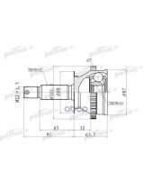 Patron PCV8728 ШРУС наружный 27x60x25 ABS:47T