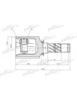 Patron PCV1556 ШРУС внутренний 29x35x25