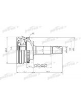 Patron PCV1450 ШРУС наружный комплект 24x58x23 ABS:48T
