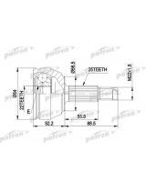 Patron PCV1125 ШРУС наружный комплект 25x55.5x22